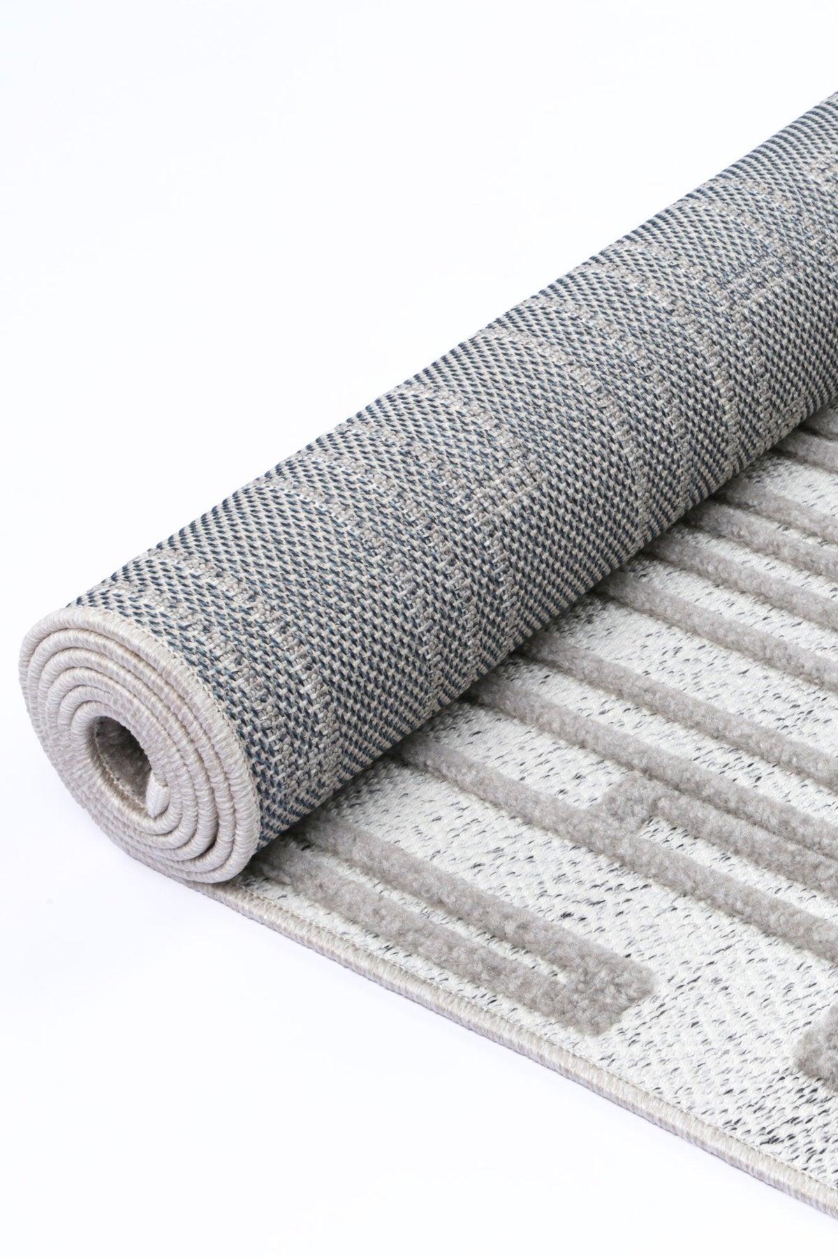 Ares Naxos Geometric Beige and Taupe Rug – view 4