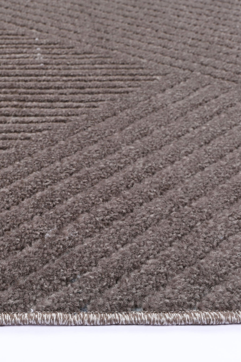 Ares Thasos Overlay Taupe Rug – view 3