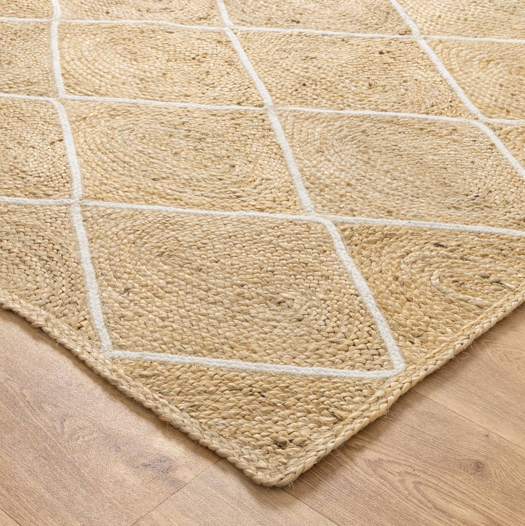 Artisan Pearl Diamond Rug – view 3