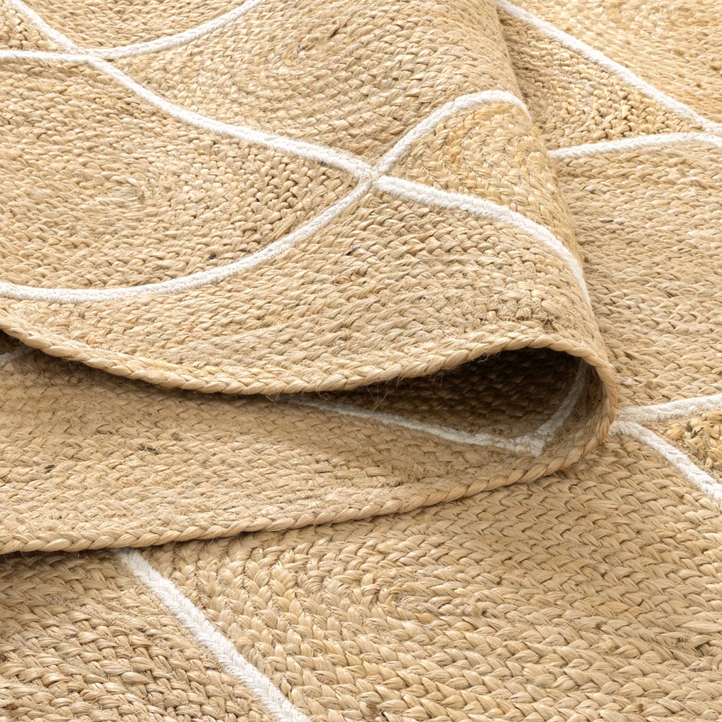 Artisan Pearl Diamond Rug – view 4