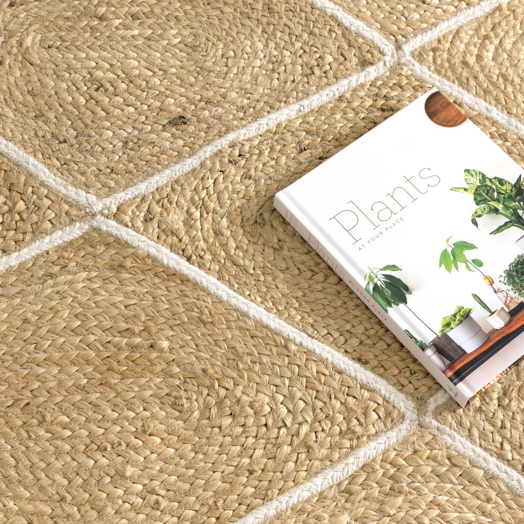 Artisan Pearl Diamond Rug – view 5