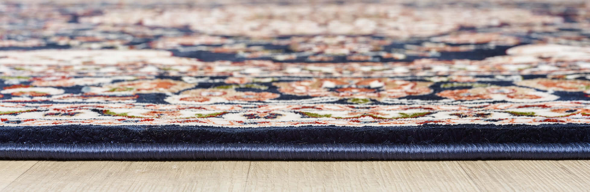 Asaryun Rugs H3846A Turkish Rug Navy - Elegant Design