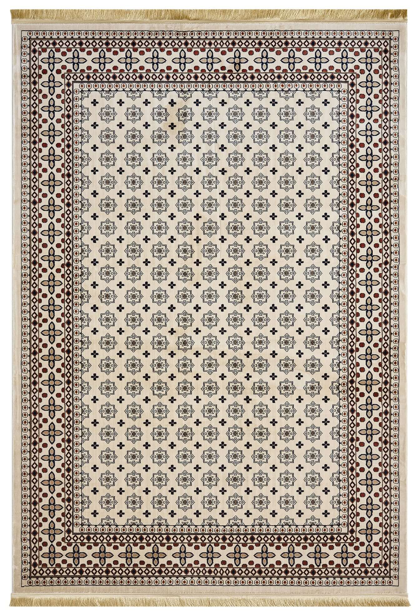 Asaryun Rugs H3990A Turkish Cream Rug - Elegant Home Decor