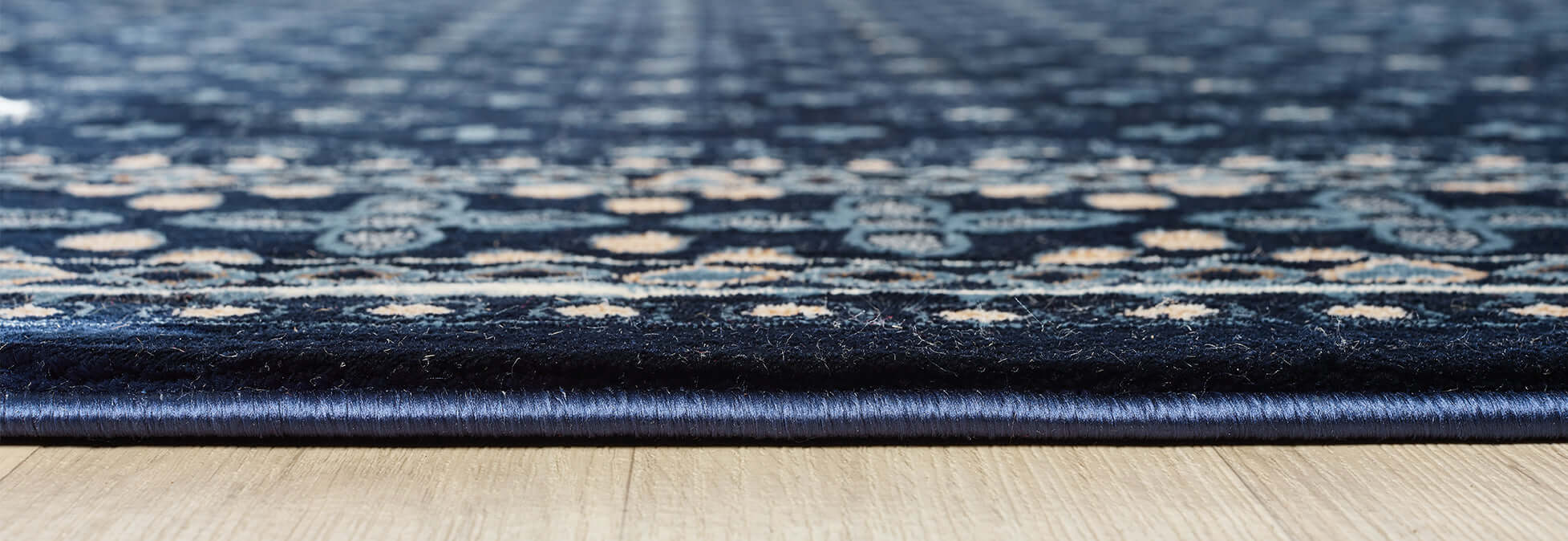 Asaryun Rugs H3990A - Navy Turkish Rug for Modern Homes