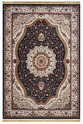Asaryun Rugs - H4158A Navy Turkish Rug for Modern Homes