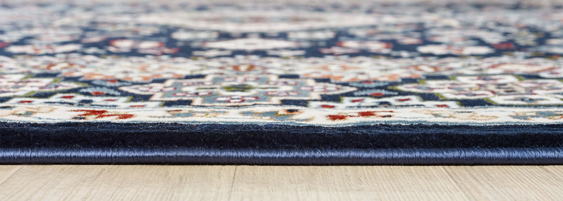 Asaryun Rugs H4320A - Elegant Turkish Style in Navy