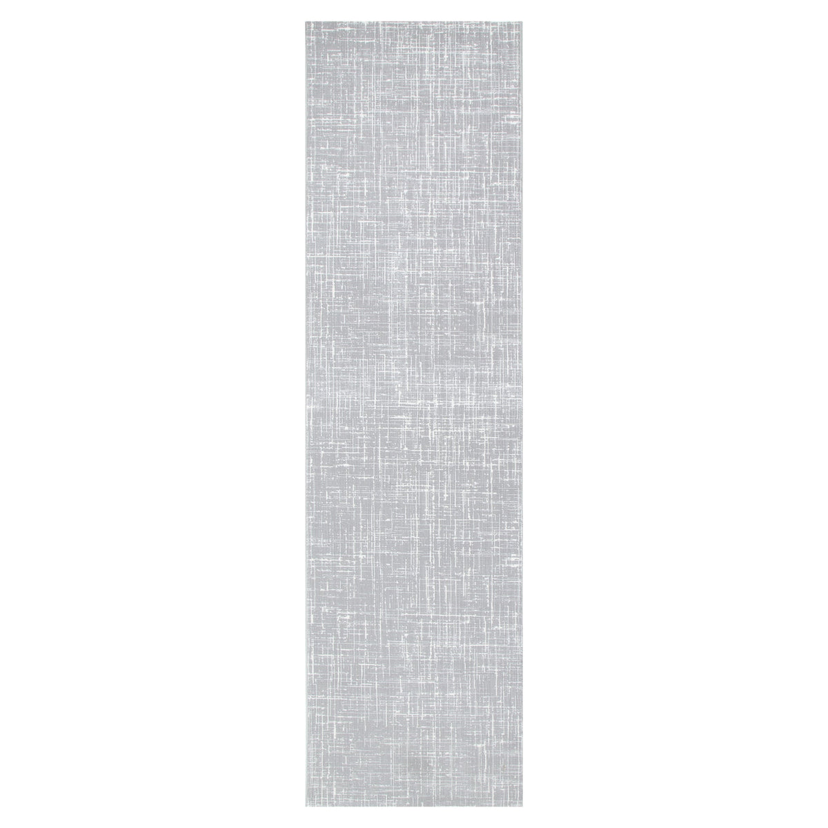 Atina Distressed Geo Lines Grey Rug - AT02 – view 6