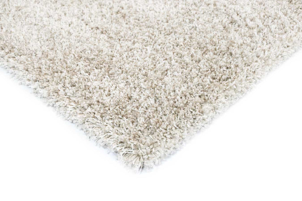 Austin Beige Cream Shaggy Rug – view 4