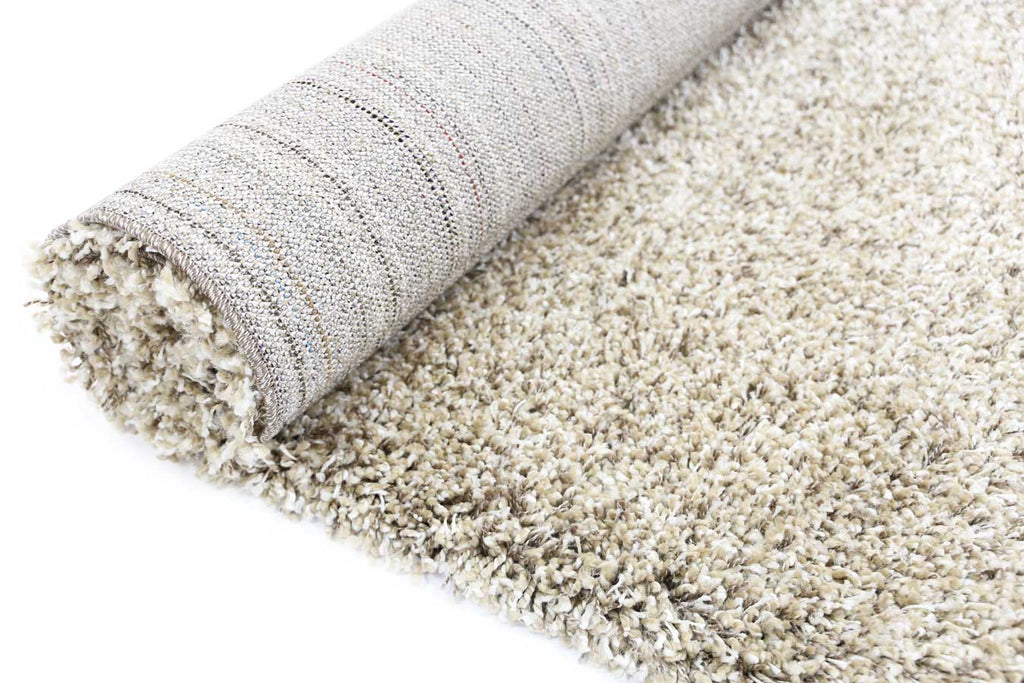 Austin Beige Shaggy Rug – view 5
