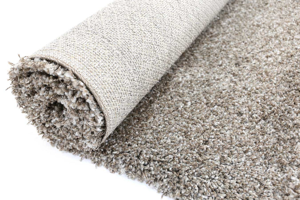 Austin Brown Beige Shaggy Rug – view 5