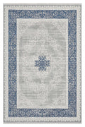 Kervan Rug A7114 Grey Blue Turkish Rug, Kervan Rug - A7114 Grey Gold Turkish Rug for Busy Homes