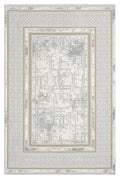 Kervan Rug AK076 Grey Gold Turkish Rug, Kervan Rug - A7114 Grey Gold Turkish Rug for Busy Homes