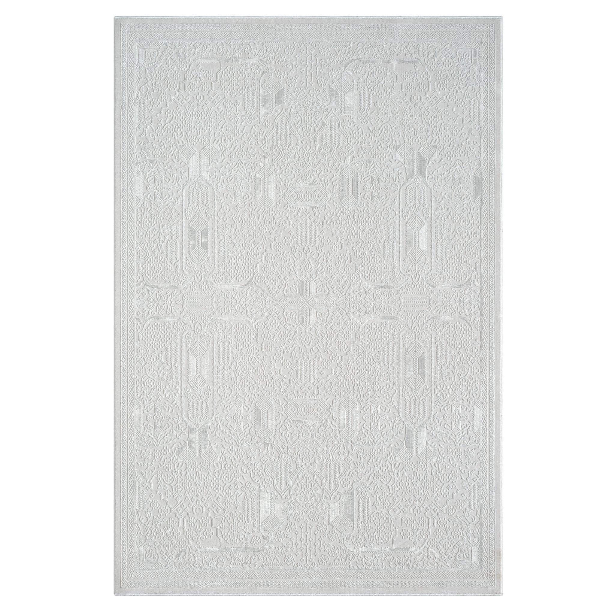 Abstract Modern Turkish Rugs 471 Ivory