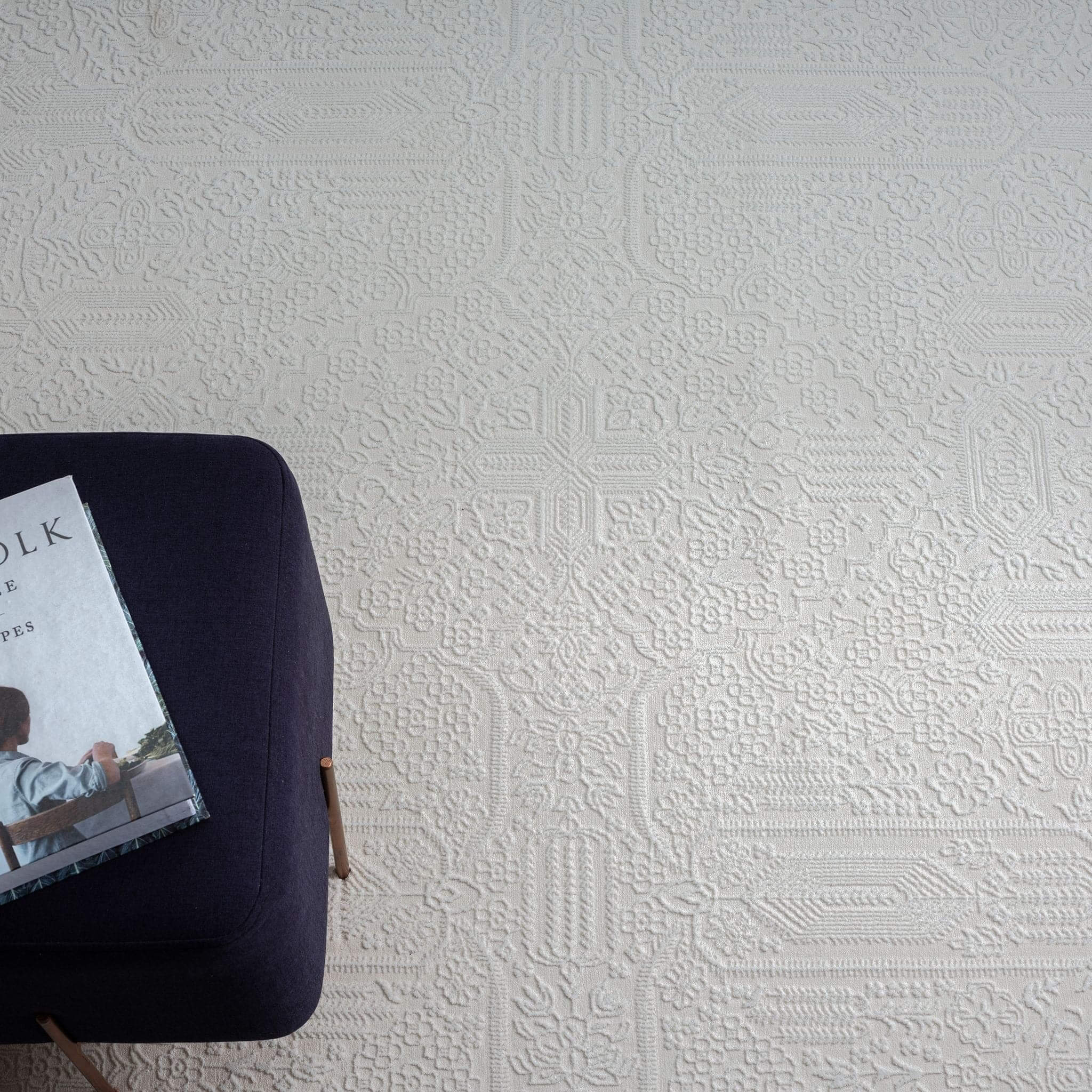 Abstract Modern Turkish Rugs 471 Ivory