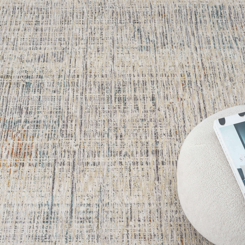 Adelia 641 Stone – Soft Textured Turkish Rug (Cream)