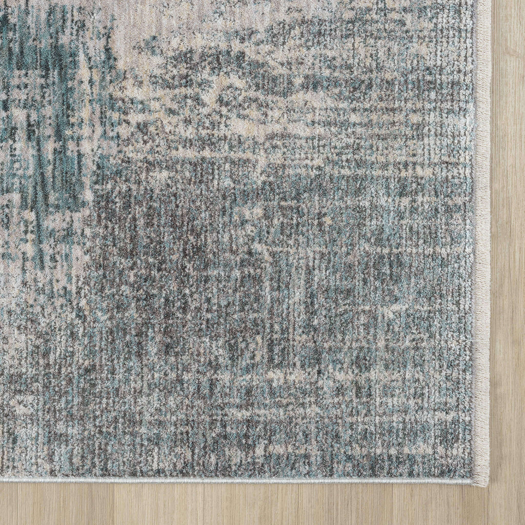 Adelia 646 Steel Runner with shed-resistant, anti-static pile and short fringes. Power-loomed in Türkiye for durable, easy-care hallway style