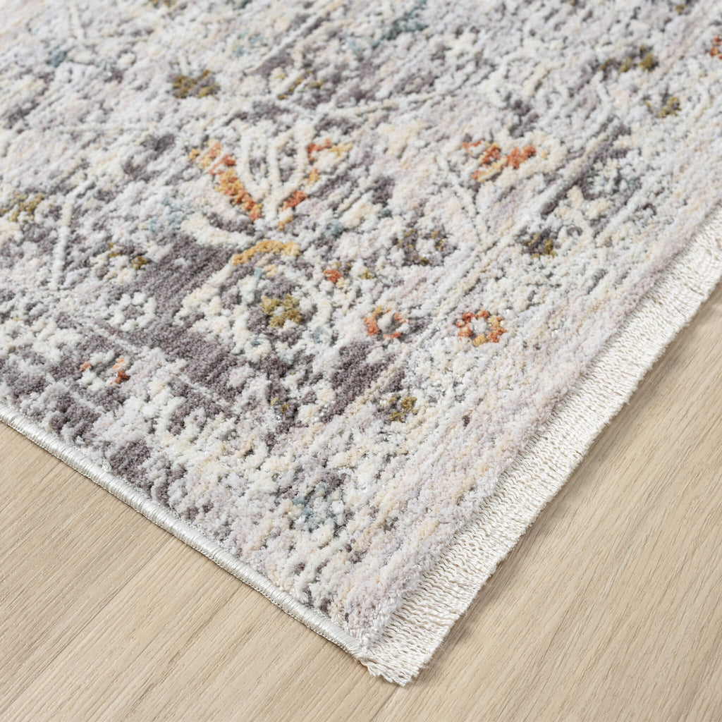 Adelia 638 Ivory Runner – Soft, Shed-Resistant Hallway Rug