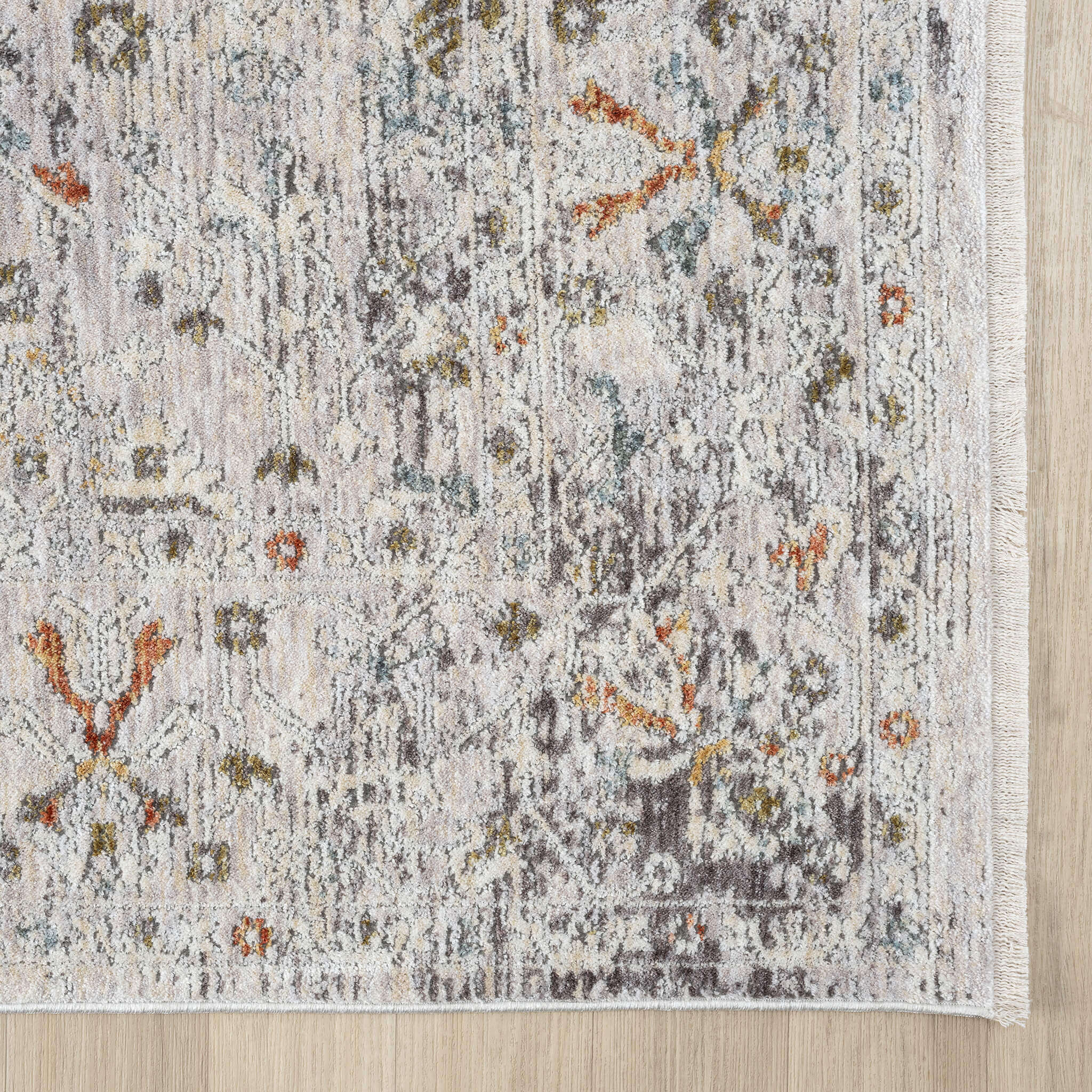 Adelia 638 Ivory Runner – Soft, Shed-Resistant Hallway Rug