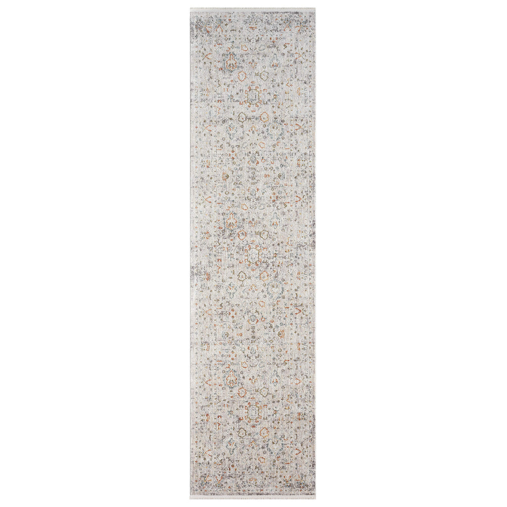 Adelia 638 Ivory Runner – Soft, Shed-Resistant Hallway Rug