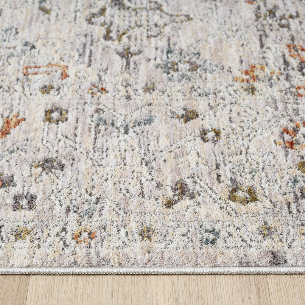 Adelia 638 Ivory Runner – Soft, Shed-Resistant Hallway Rug