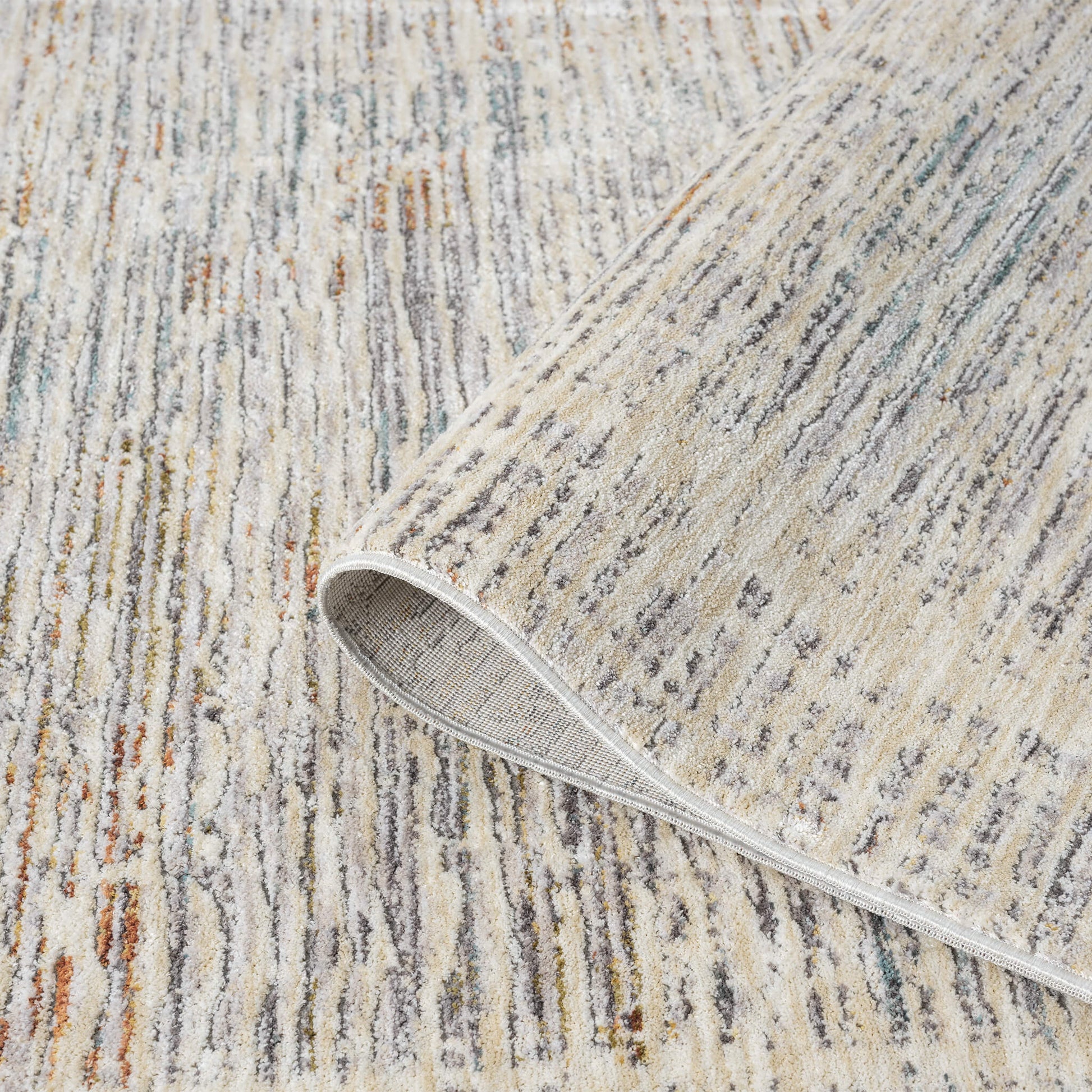 Adelia 641 Stone – Soft Textured Turkish Rug (Cream)