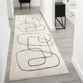Admire 661 Ivory Runner styled in a furnished room