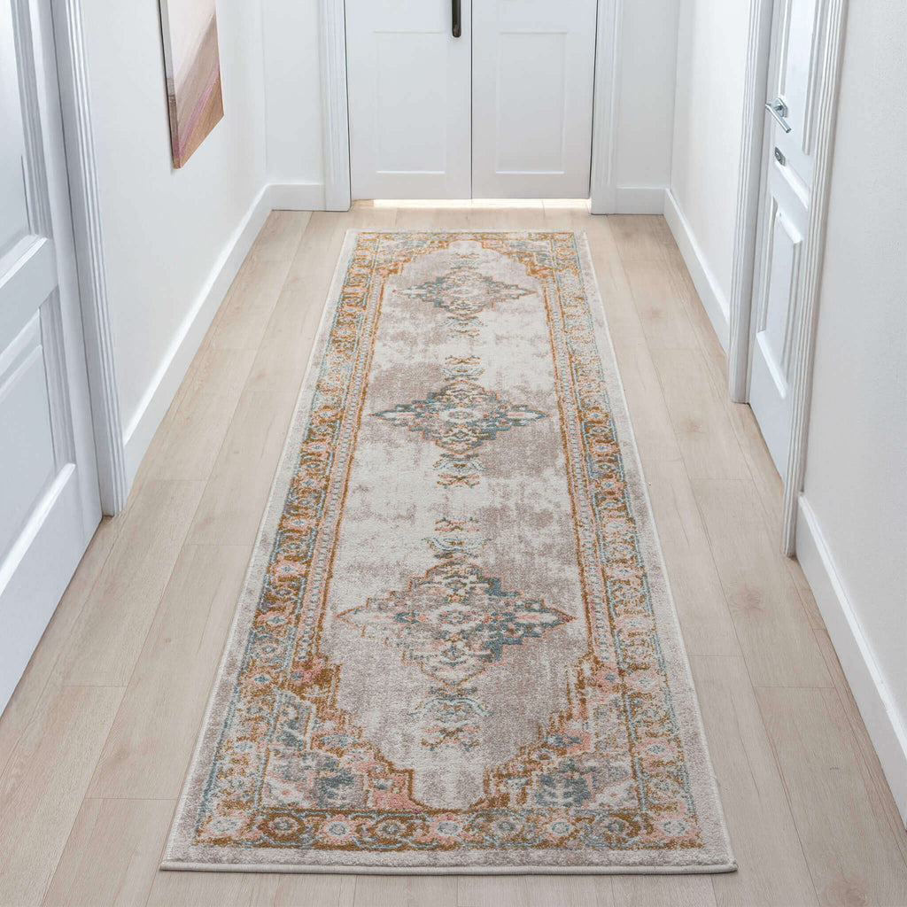 Adore 2315 Sand Hallway Runner lifestyle view
