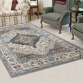 Adore 2304 Grey Turkish Rug lifestyle view