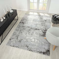 Amber 181 Silver styled in a furnished room