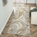 Amber 184 Sand Runner styled in a furnished room