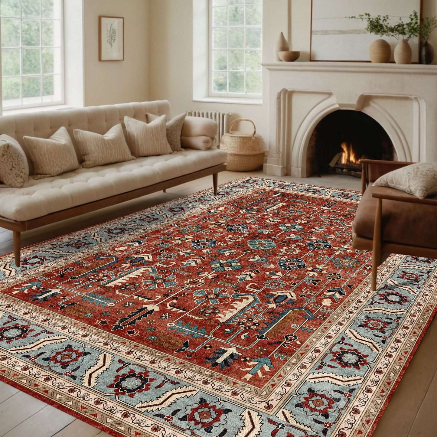 Anatolian Heritage Medallion Rug