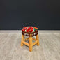 Traditional Stool Red