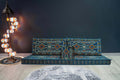 Arabian Majlis (Divan Set) Blue Serenity