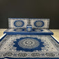 Arabian Majlis (Divan Set) Floor Cushions Bazaar G Rugs N Gifts-Enhance your living space with our Arabian Majlis Divan Set Floor Cushions, crafted in Turkey. Made with a cotton-polyester mix, these washable cushions are both stylish and durable. Featurin