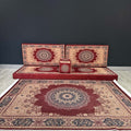 Arabian Majlis (Divan Set) Red Star Heritage Elegance Majlis
