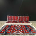 Arabian Majlis (Divan Set) Red White Heritage Elegance Majlis