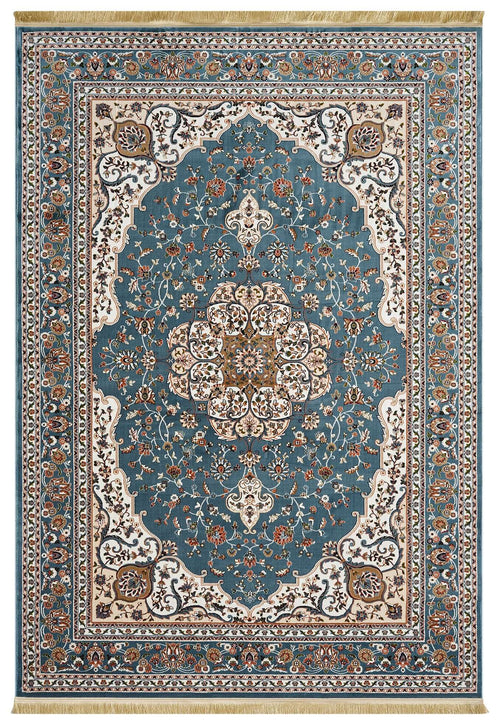 Asaryun Rugs H3846A Blue-Blue - Turkish Elegance