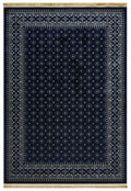 Asaryun Rugs H3990A - Navy Turkish Rug for Modern Homes