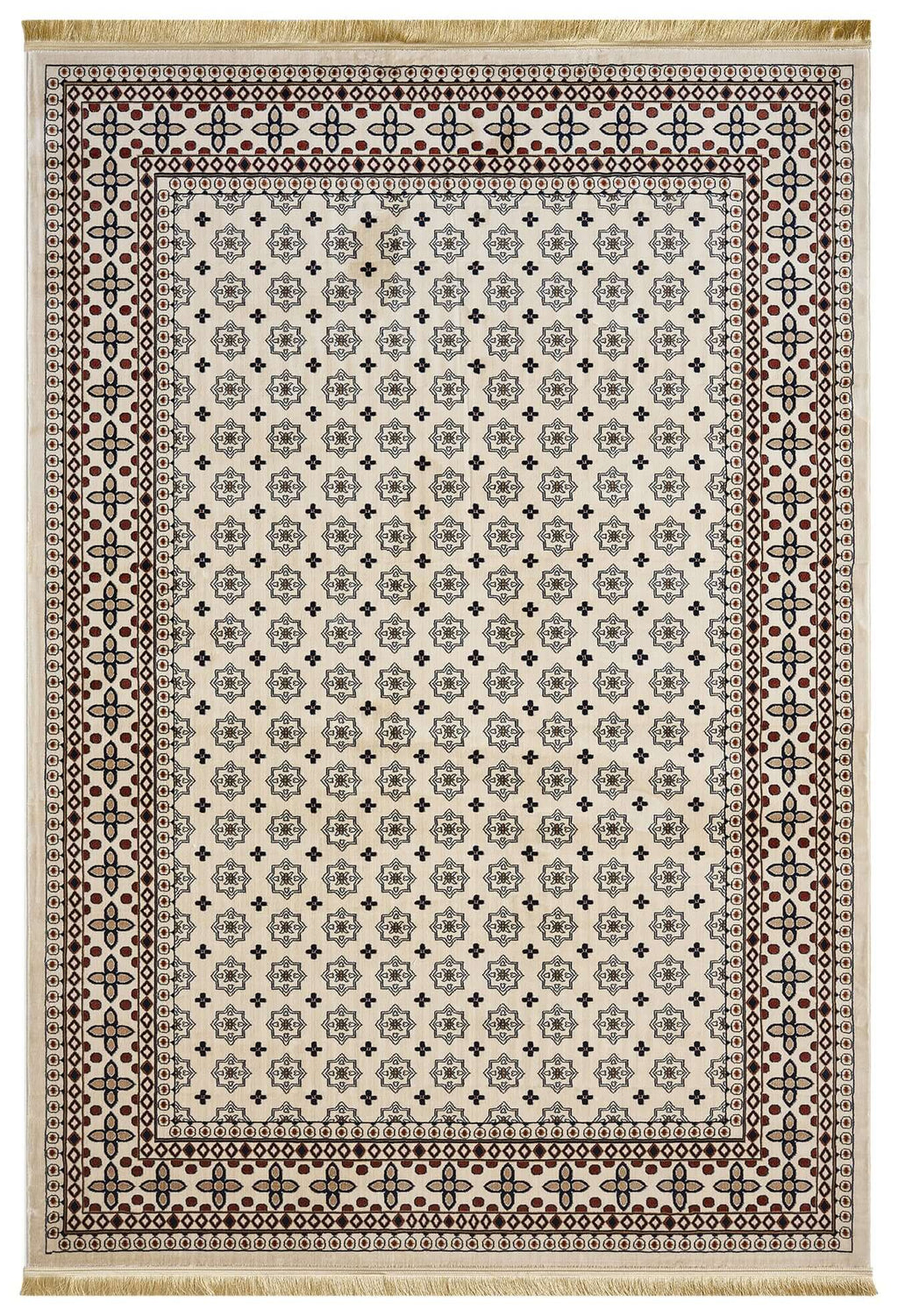 Asaryun Rugs H3990A Turkish Cream Rug - Elegant Home Decor