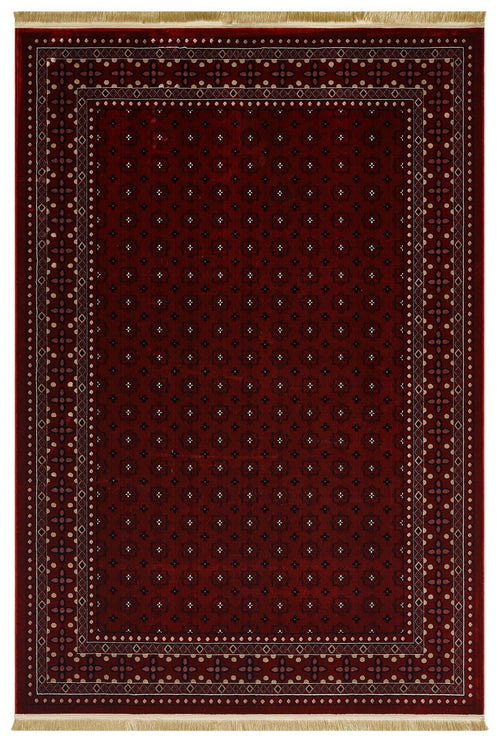 Asaryun Rugs - H3990A Turkish Maroon Rug for Your Home