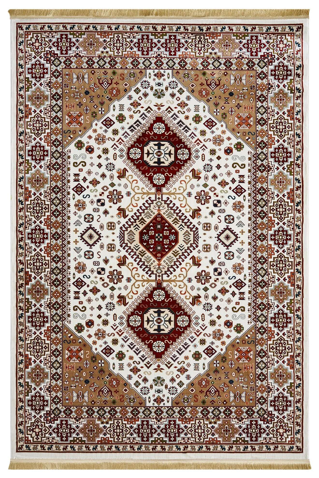 Asaryun Rugs H4320A Turkish Rug Cream – Elegant & Practical