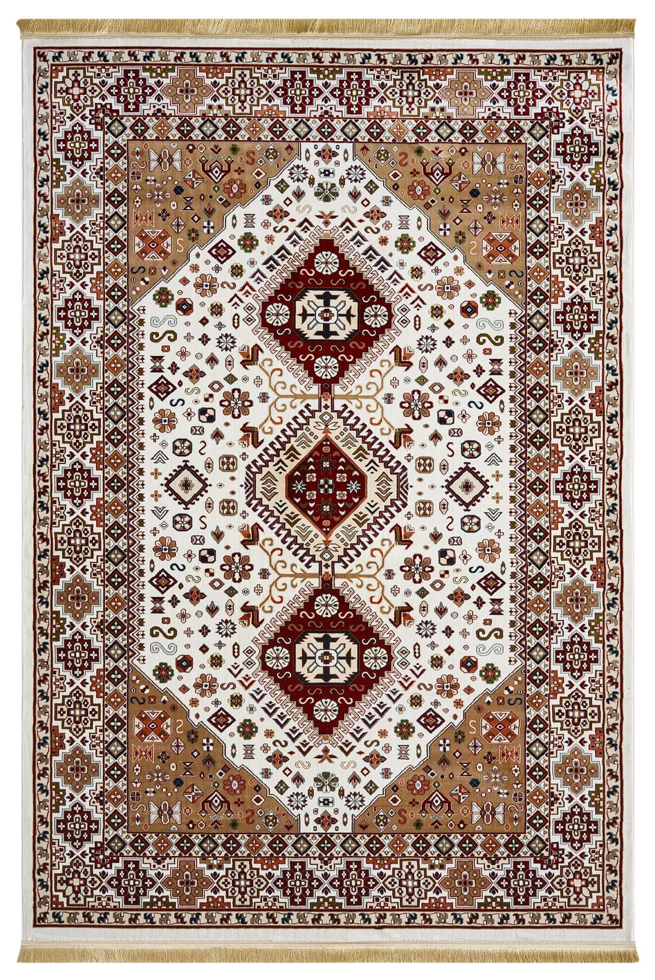 Asaryun Rugs H4320A Turkish Rug Cream – Elegant & Practical