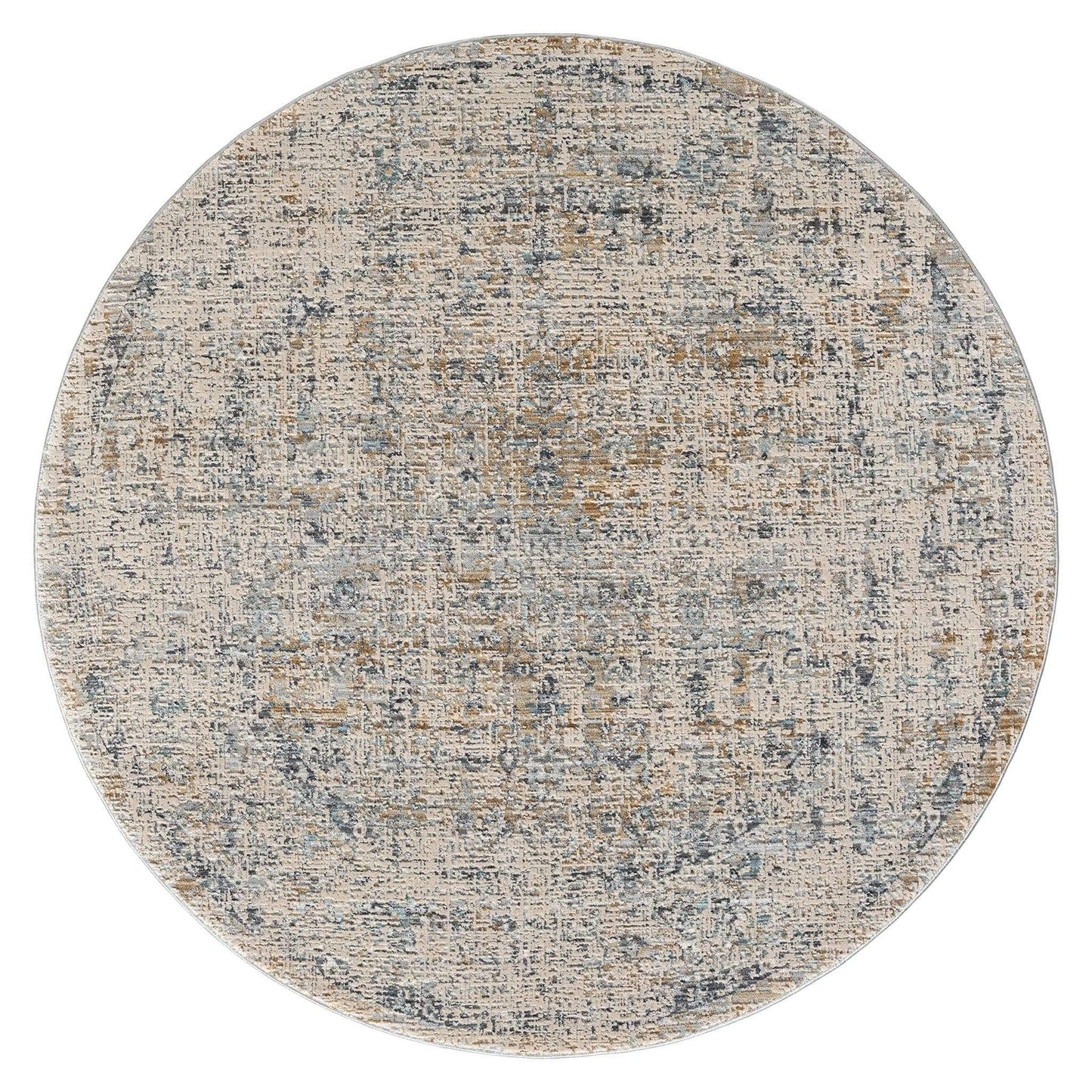 Aubrey 6738 Sand Round-This exquisite collection has all the hallmarks of a perfect combination of design, colour and texture. The modern take on traditional oriental patterns in this superb range are reflected beautifully on a durable, cross-woven pile u