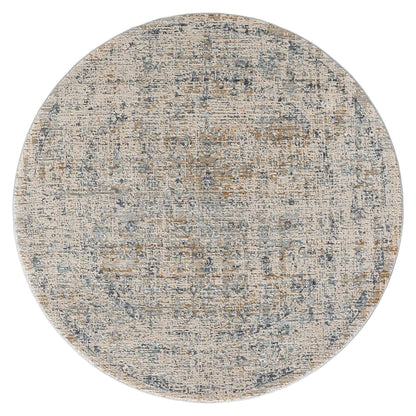 Aubrey 6738 Sand Round-This exquisite collection has all the hallmarks of a perfect combination of design, colour and texture. The modern take on traditional oriental patterns in this superb range are reflected beautifully on a durable, cross-woven pile u