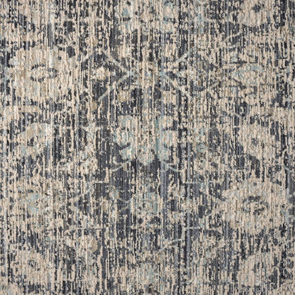 Aubrey 6739 Charcoal Runner-This exquisite collection has all the hallmarks of a perfect combination of design, colour and texture. The modern take on traditional oriental patterns in this superb range are reflected beautifully on a durable, cross-woven p