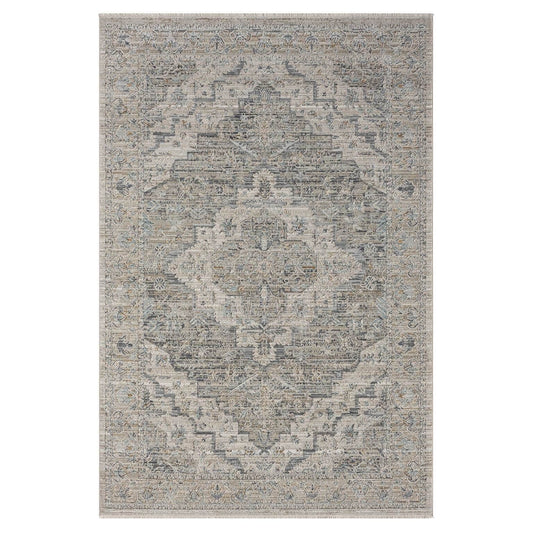Aubrey 6753 Taupe-This exquisite collection has all the hallmarks of a perfect combination of design, colour and texture. The modern take on traditional oriental patterns in this superb range are reflected beautifully on a durable, cross-woven pile using
