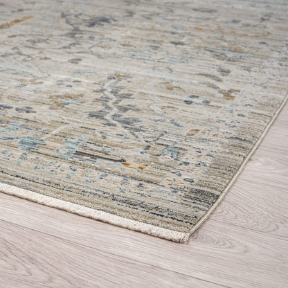 Aubrey 6755 Taupe-This exquisite collection has all the hallmarks of a perfect combination of design, colour and texture. The modern take on traditional oriental patterns in this superb range are reflected beautifully on a durable, cross-woven pile using