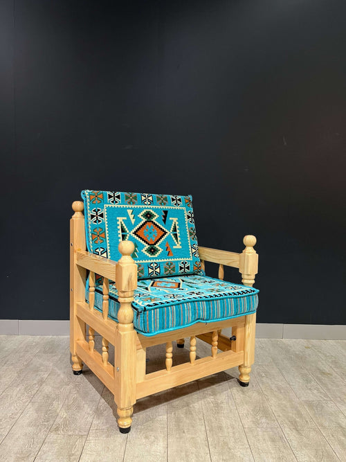 Authentic Armchair (Majlis Aqua Serenity)