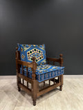 Authentic Armchair (Majlis Blue Classic)