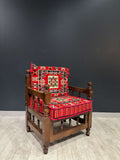 Authentic Armchair (Majlis Red Authentic)